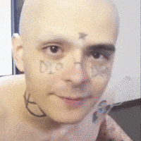 Thousand Yard Stare GIF