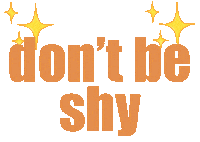 Dont Be Shy Tik Tok Sticker