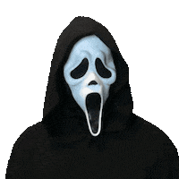 Scary Movie Yes Sticker