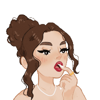 Happy Girl Sticker