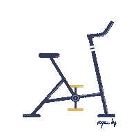 bike cycling Sticker by aqua by