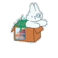 Guinea Pig Bunny Sticker by La Pradera Online