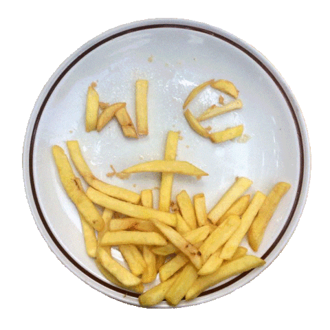 Hungry Food Sticker