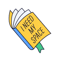 Book Need Space Sticker by Picker