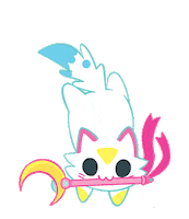 Kitten Kleptocats Sticker by HyperBeard
