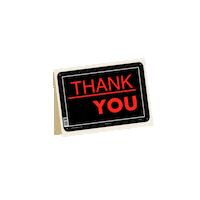 jackjohnbrown love thank you thanks card Sticker