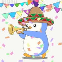 Spanish Dancing GIF by Pudgy Penguins