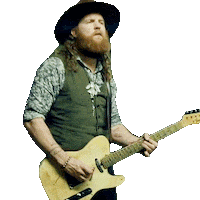 Guitar Jamming Sticker by Brothers Osborne