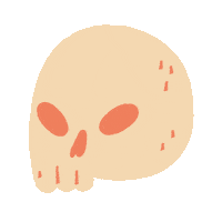 Halloween Muerto Sticker by Zayha