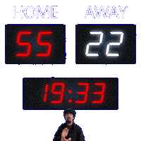 22 Away Sticker