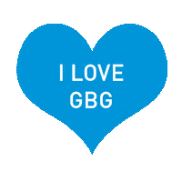 heart love Sticker by Goteborgcom