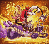 Teen Titans Go Car GIF