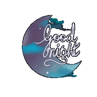 novaviibeauty aesthetic moon handwritten moon and stars Sticker