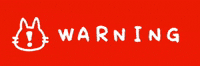 mgtne warning alert caution scam GIF