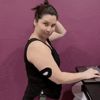 mybodymyqueen break hair flip feeling myself messy hair GIF