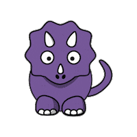 Dinosaur Dino Sticker by Project Purple