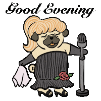 Dog Sing Sticker