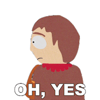 Sharon Marsh Yes Sticker by South Park