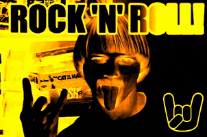 rock n roll GIF by Squirrel Monkey