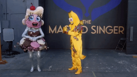 Banana Split Dancing GIF by The Masked Singer