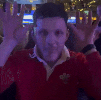 Ryan Thomas Cheers GIF by Tinopolis Cymru
