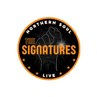 TheSignatures1 band signatures nsl northern soul Sticker