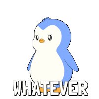 Angry Yeah Right Sticker by Pudgy Penguins