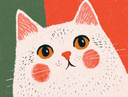 Cat Waiting GIF by Clemens Posch
