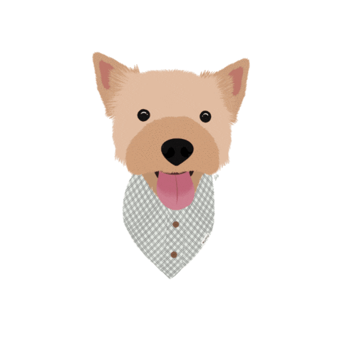 Yorkshire Terrier Art Sticker