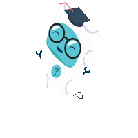 roboguru happy jump bounce robo Sticker