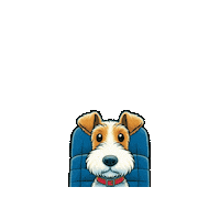 Wire Fox Terrier Love Sticker