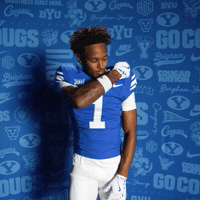 Byu Football Legend GIF by BYU Cougars