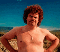sad jack black GIF