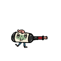 Dance Drinking Sticker