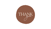 Thanks Sticker by Marije Kocken