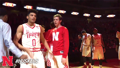 high five GIF by Huskers