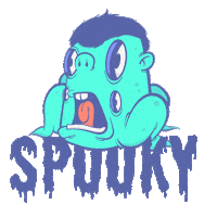 Trick Or Treat Halloween Sticker