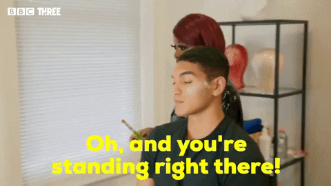 Glow Up Make-Up GIF by BBC Three