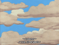 parting the simpsons GIF