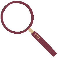 Gold Campus Sticker by Florida State University