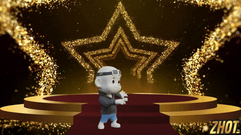 Trophy Award GIF by Zhot