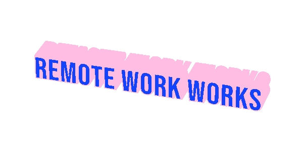 Working From Home Remote Work Sticker by MANGOTEETH