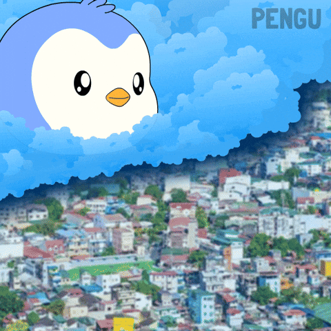 Taking Over GIF by Pudgy Penguins