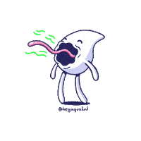 HeyAquabud drink thirsty burp aquabud Sticker