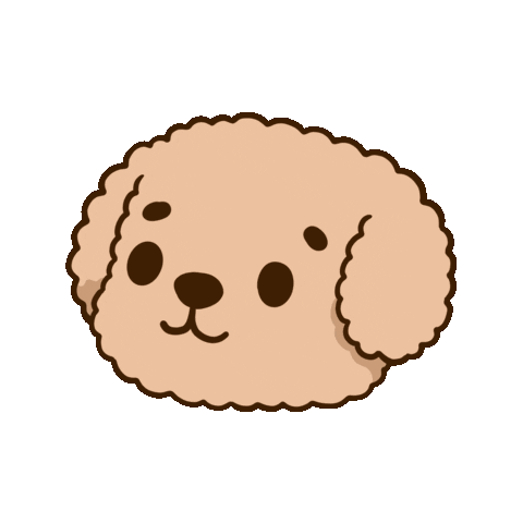 Dog Wink Sticker by Pibubear
