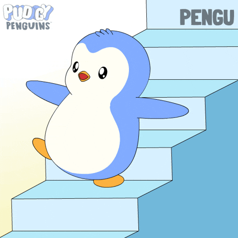 Coming On My Way GIF by Pudgy Penguins