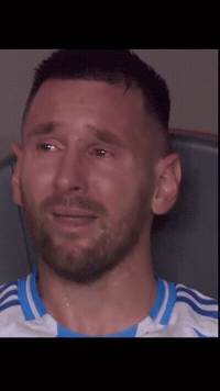Sad Lionel Messi GIF
