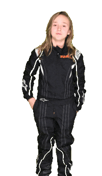 YouthABA racing karting finger shake gfm Sticker