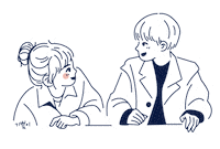 Law School Illustration Sticker