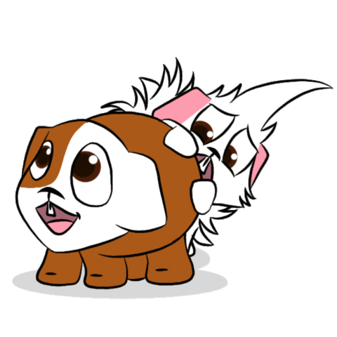 Scared Guinea Pig Sticker